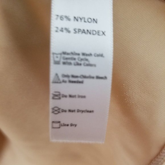 NWT Spanx Slimming Essentials Scoop Neck Cami Nude Plus Size 3X - Picture 6 of 6